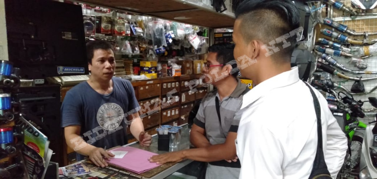 Reskrim Polres Sikka Tertipkan Penjualan Barang Yang Bukan SNI