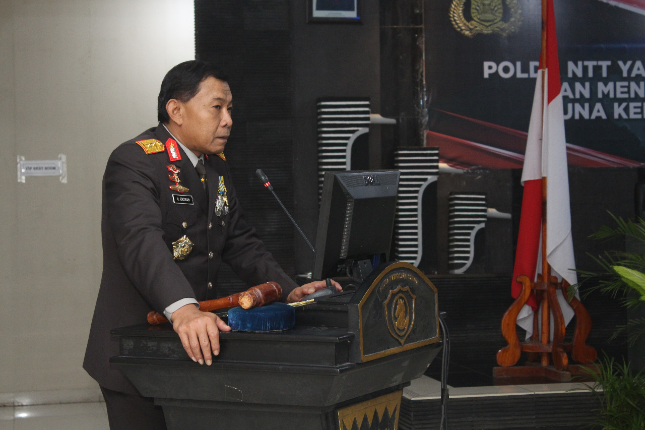 Tutup Rapim Polda NTT, Kapolda NTT Minta Anggotanya selalu Bersinergi dengan TNI