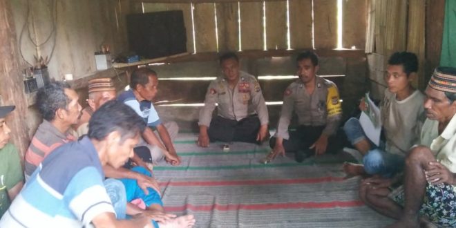 Personel Polres Manggarai berhasil Mediasi Kasus Tanah Lingko Ngancar