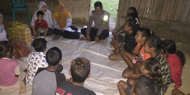 Bhabinkamtibmas Tohe Imbau Pergaulan Bebas Pada Remaja Binaanya