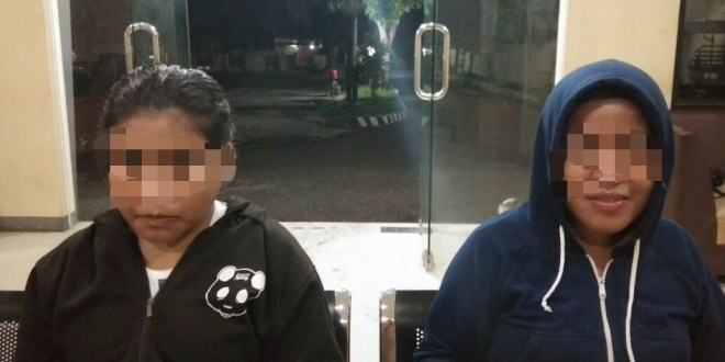 Bhabinkamtibmas Kambajawa Amankan Dua Orang Remaja Perempuan Yang DIduga Mencuri