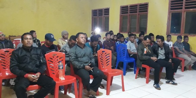 Acara Perpisahan Sekolah, Bhabinkamtibmas Kelurahan Nantal Ingatkan Siswa Jangan Mabuk-Mabukan
