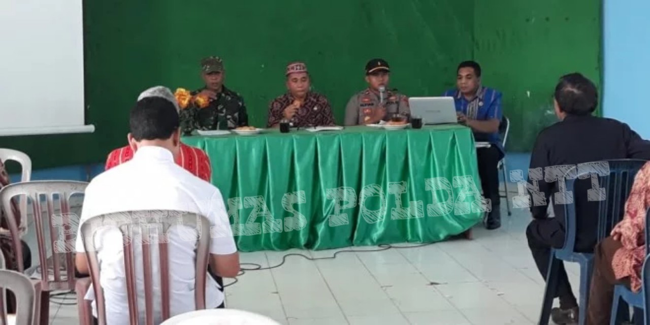 Pesan Kapolsek Kuwus Dalam Rapat Hardiknas Tingkat Kecamatan