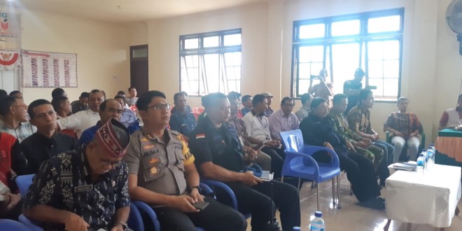Personel Polres Mabar Jaga Ketat Pleno Terbuka Rekapitulasi Suara Tingkat Kabupaten