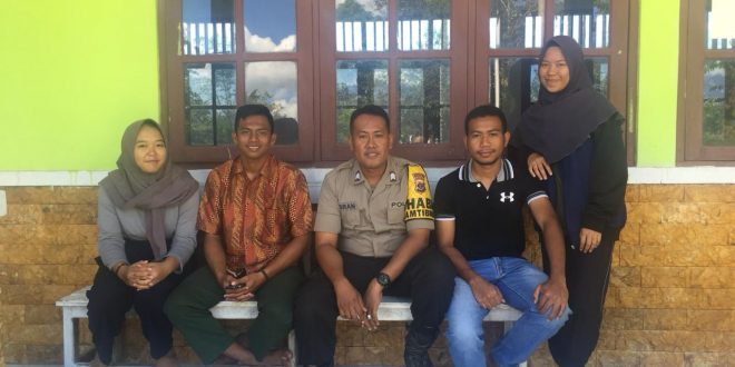 Kunjungi Mahasiswa Polbangtan Malang, Bhabinkamtibmas Tohe Polres Belu Beri Pesan Kamtibmas
