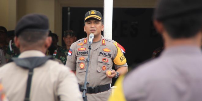 Turunkan Separuh Kekuatan, Polres Belu Siap Amankan Kunker Presiden RI Ir.Joko Widodo