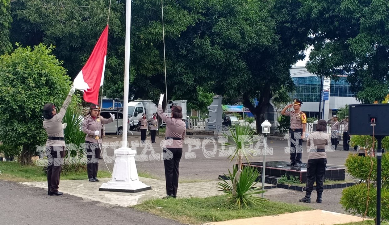 Polres Sikka Gelar Upacara Bendera Peringati Hari Lahir Pancasila