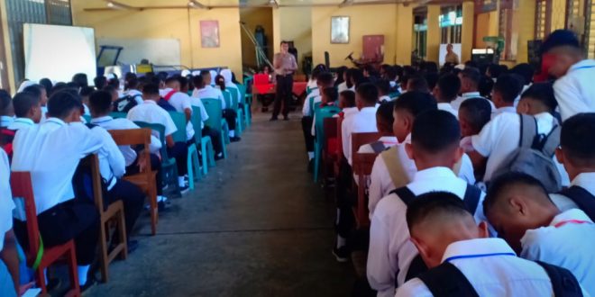 Antisipasi Kenakalan Remaja, Sat Binmas Polres Ende Melaksanakan Binluh di SMKN 2 Ende