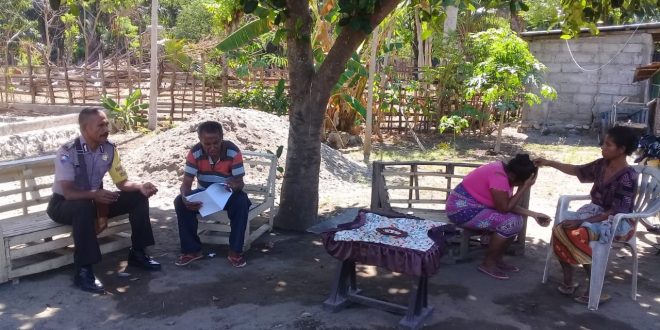 Sambang ke Dusun Susuk, Bripka Mariano Aves Imbau Warga Binaannya Jauhi Perbuatan Melanggar Hukum