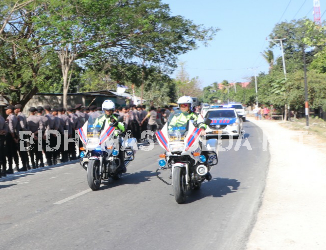 Sebanyak 1.442 Personel TNI-POLRI Lakukan Pengamanan Kunker Presiden RI di Kupang