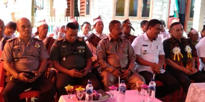 Personel Polsek Ende, Laksanakan Pengamanan Peresmian Desa Persiapan Dan Pelantikan Perangkat Desa Tumberabu III