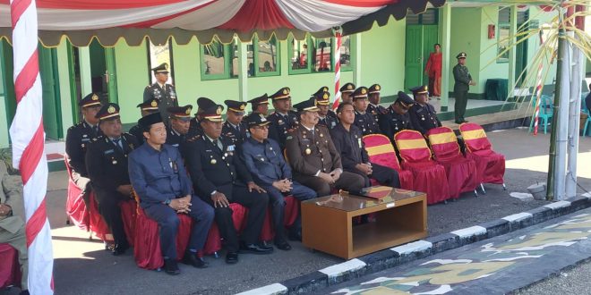 Wakapolres TTS Hadiri Upacara HUT TNI ke 74 di Kodim 1621 TTS