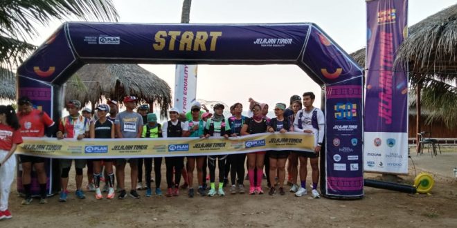 Personel Polsek Nangapanda Lakukan Kawal Lomba Lari Maraton