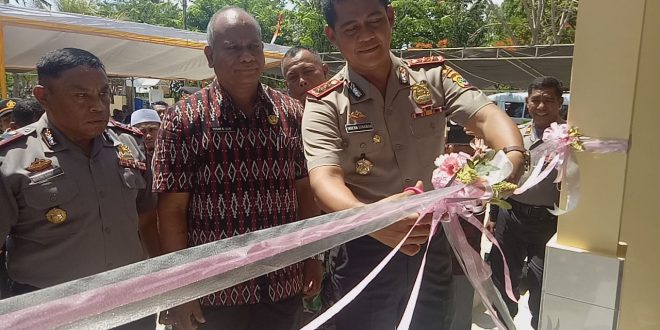 Kapolres Kupang Resmikan Rumah Dinas Polsek Kupang Barat