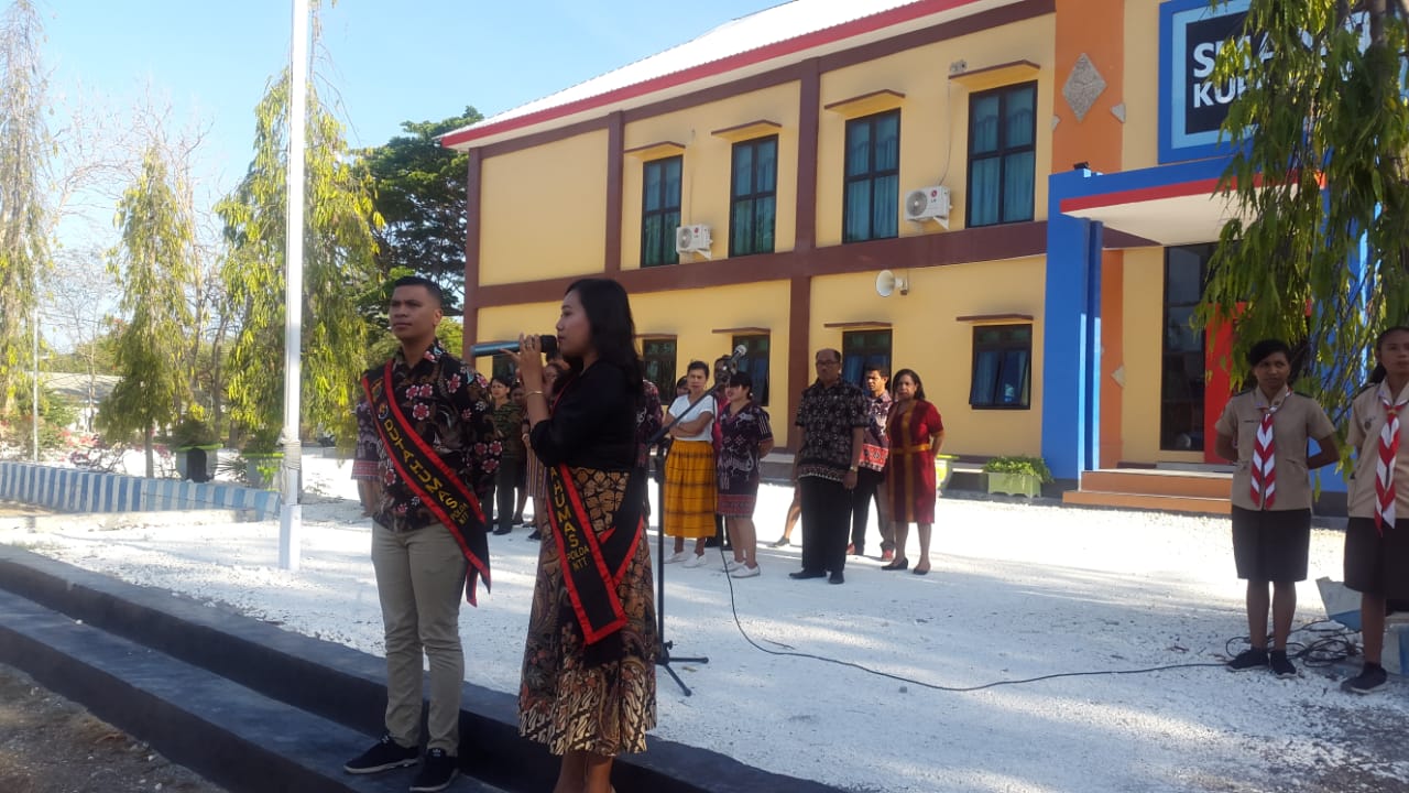 Duta Humas Polda NTT Sosialisasi Tertib Berlalulintas di SMA Negeri 3 Kota Kupang
