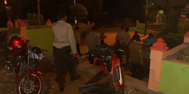 Satsabhara Polres Kupang Kota Laksanakan Patroli Malam, Bubarkan Pemuda yang Sedang Miras