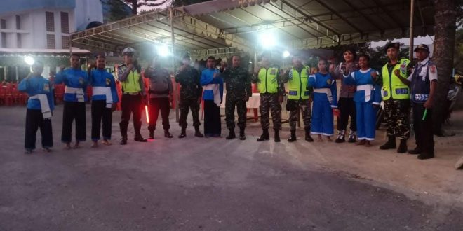 Polres TTS Bersinergi Dengan Instansi Terkait Laksanakan Pengamanan Malam Ibadah Natal