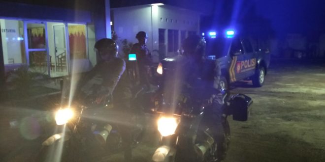 Satsamapta Polres Mabar Patroli Wilayah Antisipasi Malam Minggu