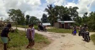 Polsek Matawai Lapawu Patroli Keliling Desa Imbau Antisipasi Virus Covid 19